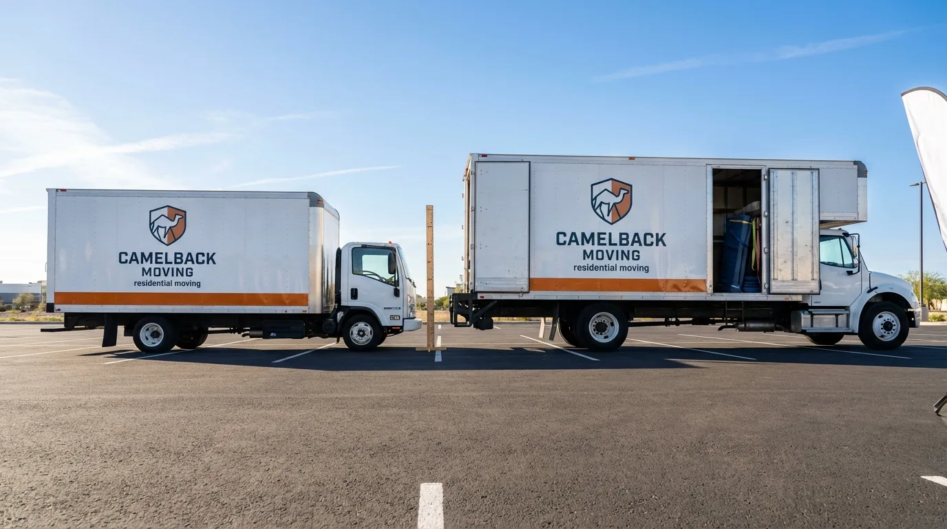 Moving truck size capacity guide in Stillman Valley